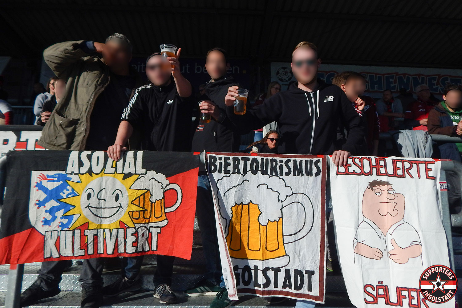 Holstein Kiel - FC Ingolstadt 03.11.2018 ksv fci supporters ingolstadt auswärts ultras fans fußball